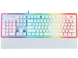 Rosewill RGB Gaming Keyboard, Wired, Membrane Mechanical, Wh